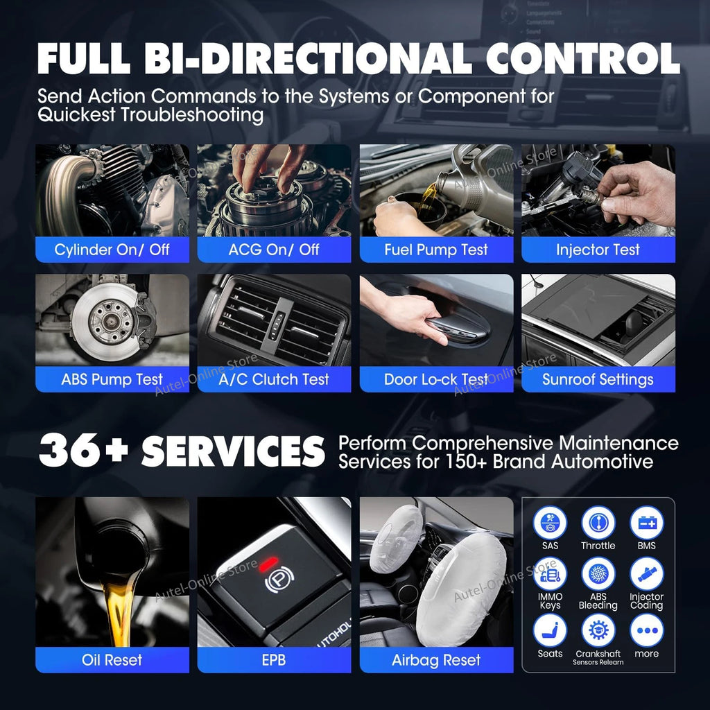 Maxicom MK906S Pro Car Diagnostic Tool, Same Functions as MS906 Pro, Advanced ECU Online Coding 40+ Services Doip & CAN FD