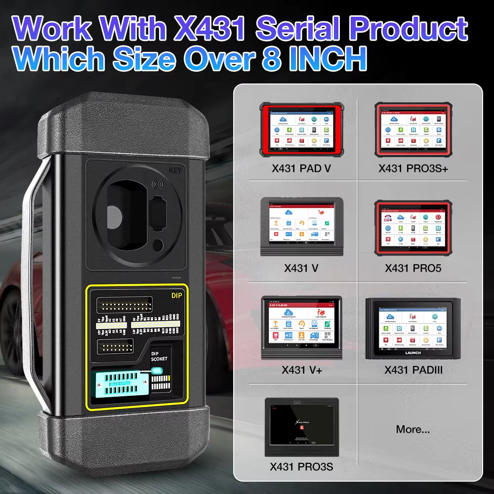 LAUNCH X431 X-PROG 3 Car Key Programmer and Immobilizer for Smart Keys and Remote Tools - USA and EU Warehouse Availability