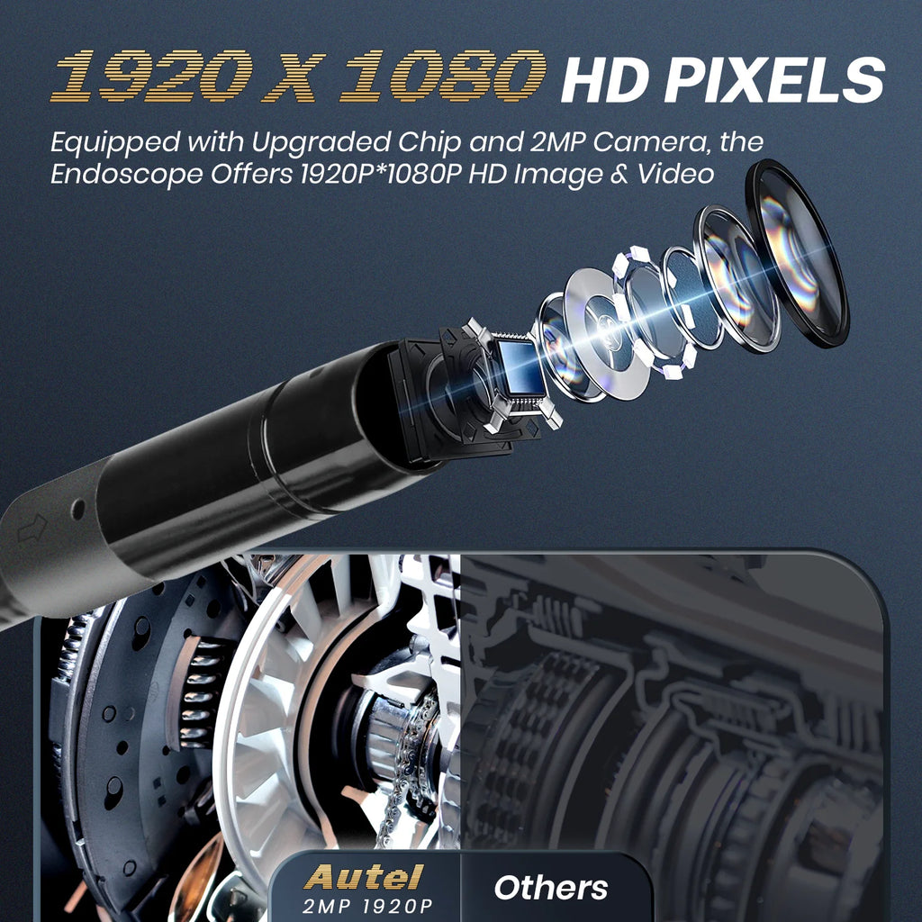 Maxivideo MV108S Camera MV108S Endoscope Inspection Tool 1920X1080 Resolution 8.5Mm/0.33" Digital Inspection Camera