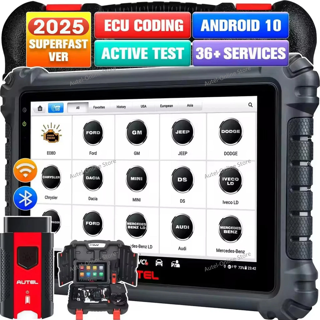 Maxicom MK906S Pro Car Diagnostic Tool, Same Functions as MS906 Pro, Advanced ECU Online Coding 40+ Services Doip & CAN FD