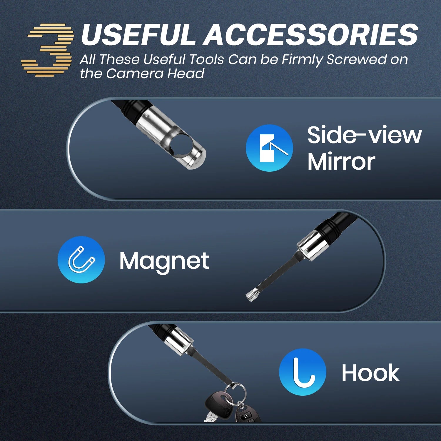 Maxivideo MV108S Camera MV108S Endoscope Inspection Tool 1920X1080 Resolution 8.5Mm/0.33" Digital Inspection Camera