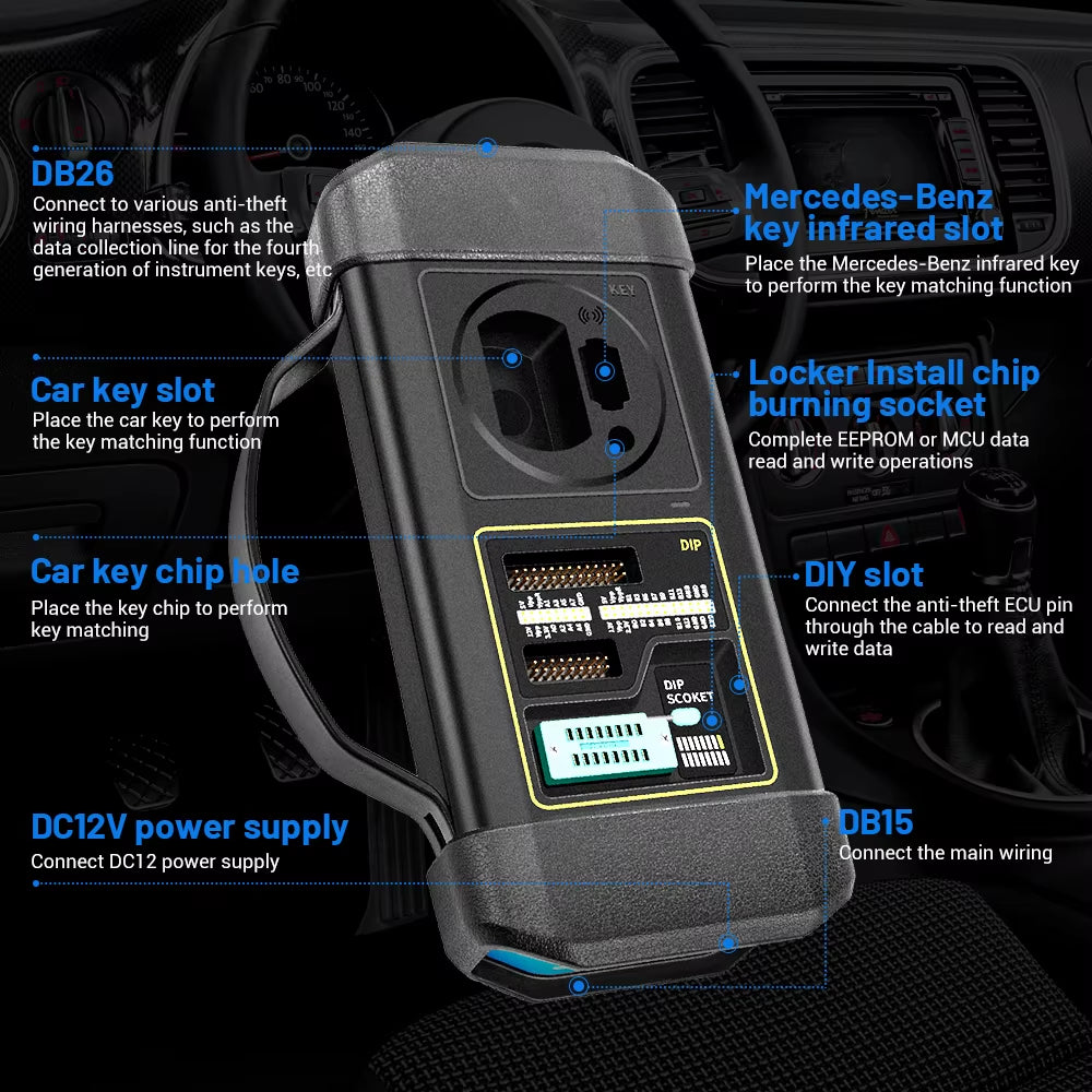 LAUNCH X431 X-PROG 3 Car Key Programmer and Immobilizer for Smart Keys and Remote Tools - USA and EU Warehouse Availability